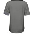 thumbnail image 4 of Puntoco - Camiseta de manga corta holgada con cuello en V para mujer, estilo informal, a la moda Puntoco Puntoco-1240, 4 of 6