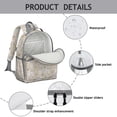 thumbnail image 4 of Cute Shih Tzu Dog and Coffee Pattern Backpack for School,Cute School Bag,Schoolbag with Adjustable Shoulder Straps & Padded Back,15.25"x11.5"x5.25", 4 of 6