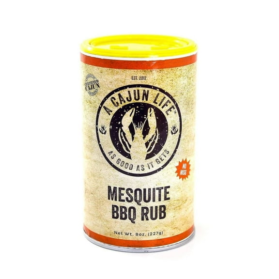 A Cajun Life Mesquite BBQ Rub 8 Oz