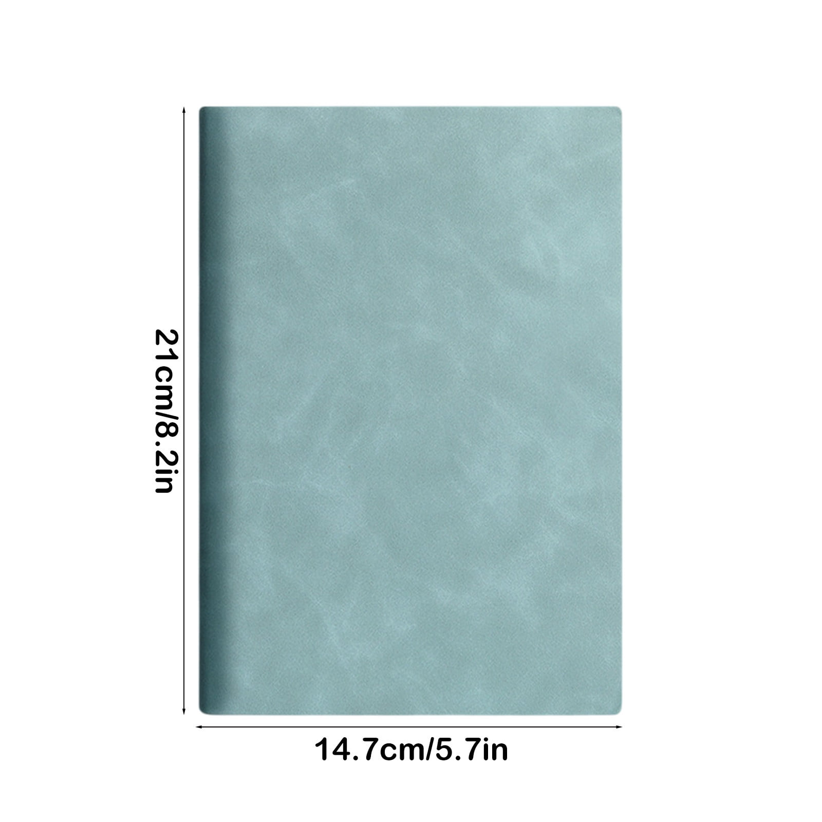 HBBKVI 2 Pack Notebook, A5 Imitation Sheepskin Notepad Review Notebook Thickened Business Work Diary Firm Efficient Office Softcover Book