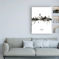 thumbnail image 3 of Trademark Fine Art 'Dallas Texas Skyline Portrait II' Canvas Art by Michael Tompsett, 3 of 3