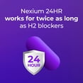 thumbnail image 5 of Nexium 24HR Acid Reducer Heartburn Relief Capsules for All-Day and All-Night Protection From Frequent Heartburn With Esomeprazole Magnesium, 14 Count, 5 of 13