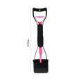 thumbnail image 3 of Large Poop Scooper for Outdoor Dog Walking Non-Breakable Poop Picker with Long Handle Foldable Poop Pick Up Tool Easy Grass and Gravel Pick Up 45cm, Pink, 3 of 8
