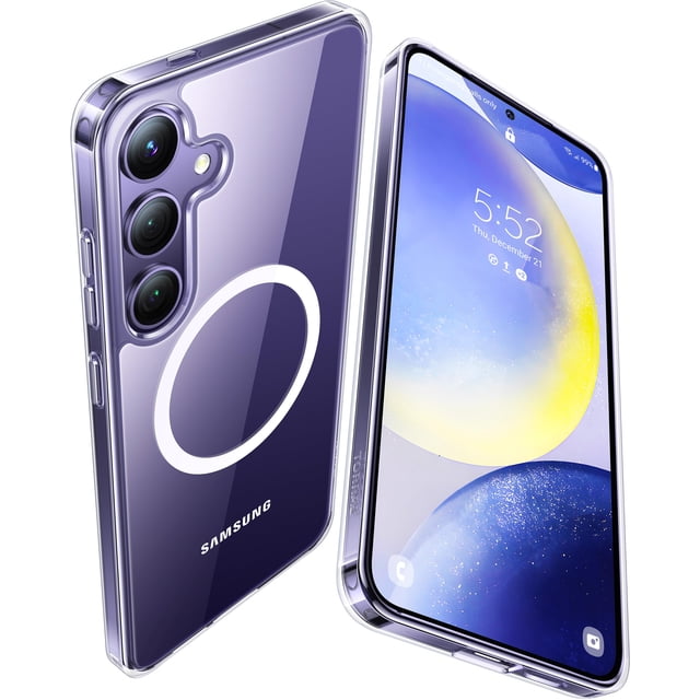 Funda de teléfono TORRAS magnética transparente para Samsung Galaxy S24 Plus