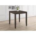 thumbnail image 3 of Home Design Azalea 5-Piece Counter Set, Taupe/Gray, Square table, Slat-back cushioned chairs, Comfortable seating, Sturdy legs, Modern minimalist style, Space-saving, 3 of 7
