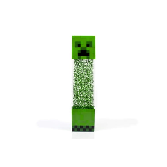 Lámpara Minecraft Creeper Glitter Motion Light de 30 cm LED
