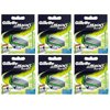 Gillette Mach3 Turbo Sensitive Refill Blade Cartridges, 4 Count (Pack of 6)