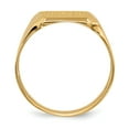 thumbnail image 2 of 14k 15.0x12.5mm Closed Back Men's Signet Ring in 14k Yellow Gold - Size 10, 2 of 3