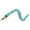 light blue, variant on CozeLy Scrunchie Lanyard ID Badge Lanyard Phone Wristlet Neck Strap Soft Ruched Silky with Metal Clasp for Keys Cell Phone Teacher Work Accessories