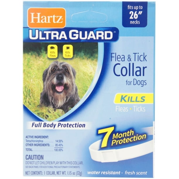are hartz flea collars safe for dogs