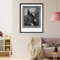 thumbnail image 3 of Historic Framed Print, [Richard Upjohn, half-length portrait, seated, facing right], 17-7/8" x 21-7/8", 3 of 9