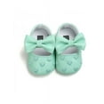 thumbnail image 4 of Newborn Baby Girl Soft Crib Shoes Infants Anti-slip Sneaker Prewalker 0-18M, 4 of 7