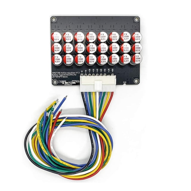 Placa de Transferencia de Energía 6S 7S 8S 5A con Equalizador Activo para Grupo Entero Lipo/Litio LT