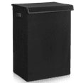 thumbnail image 1 of Bouclair Black Foldable Hamper Large, 1 of 5