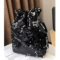 thumbnail image 2 of YOUI-GIFTS Women Glitter Handbag Crossbody Bag Sequins Drawstring Bucket Shoulder Bag, 2 of 2