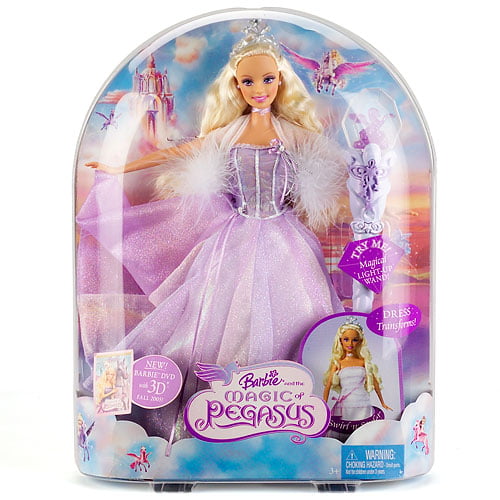 Transforming Dress Wand Barbie and the  Magic of Pegasus Princess Annika Doll 