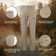 thumbnail image 3 of Propper Men's Summerweight Zip Off Hiking-Pants- Convertible-Breathable and Quick-Dry-Ultra Lightweight-Outdoor-Athletic fit, 3 of 11