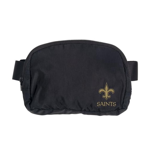 Logo Brands 620-88B Orleans Saints Belt Bag