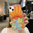 thumbnail image 2 of Retro 70s Groovy Case for iPhone 13 Mini,Aesthetic Art Design TPU Shock-proof Cover Case, 2 of 5