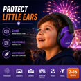 thumbnail image 3 of Auriculares con cancelación de ruido Jozy para niños 26 dB SNR, rojos, 3 of 9
