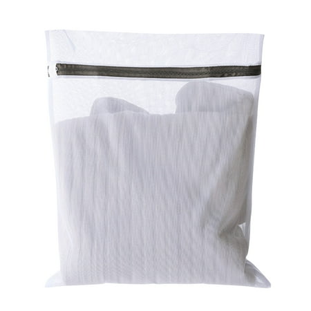 

YUEHAO Home Textiles 1Pcs Durable Fine Mesh Laundry Bags For Delicates With Zipper Travel Storage Organize Bag Clothing Washing Bags For Washing Machine Laundry Home Textile Storage D