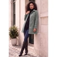 thumbnail image 2 of Roaman's Women's Plus Size Petite Plus Size Button Up Fleece Jacket, 2 of 2
