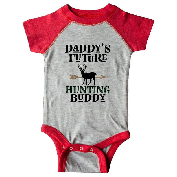 INKtastic Daddy Future Hunting Buddy Infant Creeper