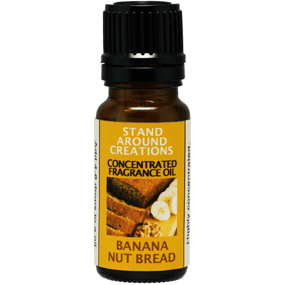 BANANA NUT BREAD FRAGRANCE OIL .33FL. OZ.