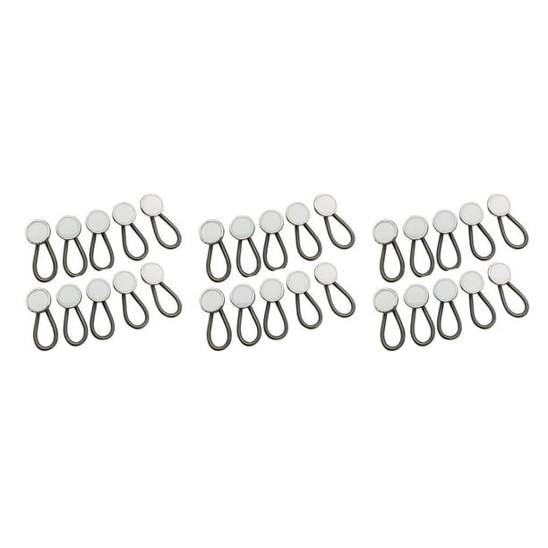 Cateissary Extensor de cuello de camisa, 1 bolsa, tela no irritante, elástica, de Simple, cintura con incrustaciones de cristal, hebilla de cuerda de Type1 NO1 Cateissary CBP374421