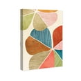 thumbnail image 3 of Fun Colorful Leaves Floral and Botanical Wall Art Print White 20x30, 3 of 5