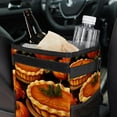 thumbnail image 6 of Thanksgiving Pumpkin Pie Foldable Car Garbage Can with Lid, Leak-proof, Hanging Storage Bag - Trash Can for Car, Mini Trash Can, 6 of 6