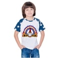 thumbnail image 5 of FamilyThread Kids American USA Flag Patriotic T Shirts 4th of July Summer T-Shirt for Boys Girls Short Sleeve American Flag Holiday Patriotic Tops, 5 of 8