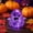 Purple#196, variant on Halloween Ghost Squishy, Glitter Ghost Squishy Toys, Super Soft Foam Fidget, Perfect White Elephant Gift & Funny Halloween Office Prank Gag Gifts for Men Women,Pink