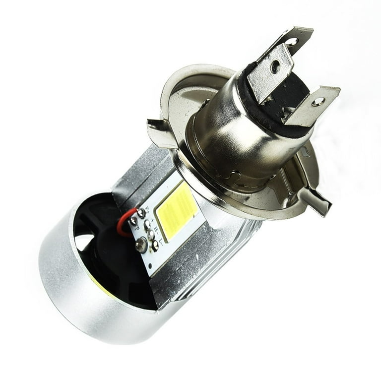 25W H4 HB2 9003 Motorcycle LED Headlight Kit Hi/Lo Power Bulb With Angel  Eyes 