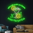 thumbnail image 3 of Handmadetneonsign When Life Gives You Lemons Make Margaritas Neon Sign, Margarita LED Light, 3 of 5