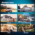 thumbnail image 5 of Camco EvoFlex 35-Foot RV Drinking Water Hose - Ultra-Flexible Design - PVC, Blue (22595), 5 of 6