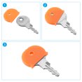 thumbnail image 5 of Key Cap Cover Semicircle Key Identifier Tags for Identifying Keys Coding, Orange 20 Pack, 5 of 6