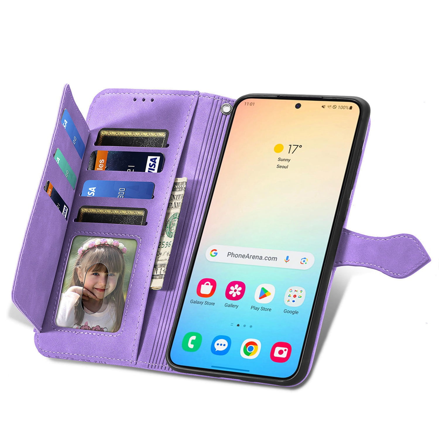 Wallet Multi Card Slot Flip Zipper Leather Case For Samsung Galaxy A55 A35 A25 A15 A05 A05S A14 A24 A34 A54 Phone case