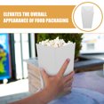 thumbnail image 3 of HONMEET 48Pack Rectangular White Paper Popcorn Boxes for Holiday Gatherings, 3 of 8