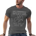 thumbnail image 5 of Vintage 1970s Rock Tour Graphic T-Shirt, Retro Concert Inspired Cotton Tee for Music Fans Dark Gray-style 2XL, 5 of 7
