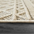 thumbnail image 3 of Dynamic Rugs Seville Ivory/Soft Grey 5X7 Geometric Area Rug, 3 of 4