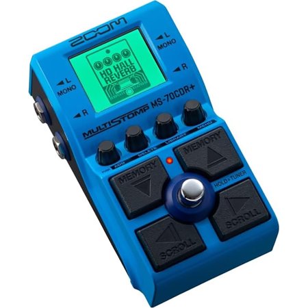 (無償オンラインユーザー登録で安心の3年間製品保証)ZOOM / MS-70CDR+ MultiStomp マルチエフェクター ズーム コーラス ディレイ リバーブ