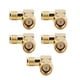 thumbnail image 5 of Conector macho a hembra conector adaptador 5 uds SMA macho a SMA hembra ángulo recto 50 OHM conector para adaptador de antena DAB, 5 of 7