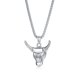 thumbnail image 1 of Minnieouse Collar de animales para adultos, diseño Simple portátil, estilo Hiphop, colgante de acero inoxidable, fiesta, banquete, joyería, regalo de Ropa, zapatos y accesorios Miscelánea Plata Minnieouse AP014762-01B, 1 of 6