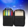 thumbnail image 3 of Bolsa De Tela Oxford, Longitud Ajustable, Fácil De Limpiar, Bolsa Para Baquetas Con Cremallera De Doble Cabezal, Hebilla De Material De Carbono Para Baquetas, Uso De Bandas, 3 of 8