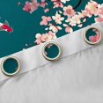 thumbnail image 4 of jejeloiu Pink Cherry Flower Blackout Curtains Set of 2 (52x84 Each),Japanese Ukiyoe Style Window Curtains,Japan Tradition Aesthetic Curtains and Drapes For Men Women,Ultra Soft Home Decor, 4 of 6