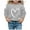 Gray, variant on Ltctricy Toddler Boys Girls Sweatshirt Cute Crewneck Unisex Baby Clothes Pullover Tops Loose Fashion Fall Outfits