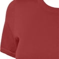 thumbnail image 6 of Tittly T Shirts for Women Going Out Tops Women's Casual Basic Going Out Crop Tops Slim Fit Short Sleeve Crew Neck Tight T Shirts Spring Tops for Women Tshirts Shirts RD1 XXL, 6 of 6