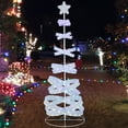 thumbnail image 1 of Gymax Pre-lit Spiral Christmas Tree Light Up Artificial Tree w/ 341 LED Lights Holiday Decoration, 1 of 10
