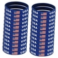 thumbnail image 4 of 24 pulseras de silicona con diseño de bandera para fiestas, premios y regalos para el aula. EE.UU, 4 of 8